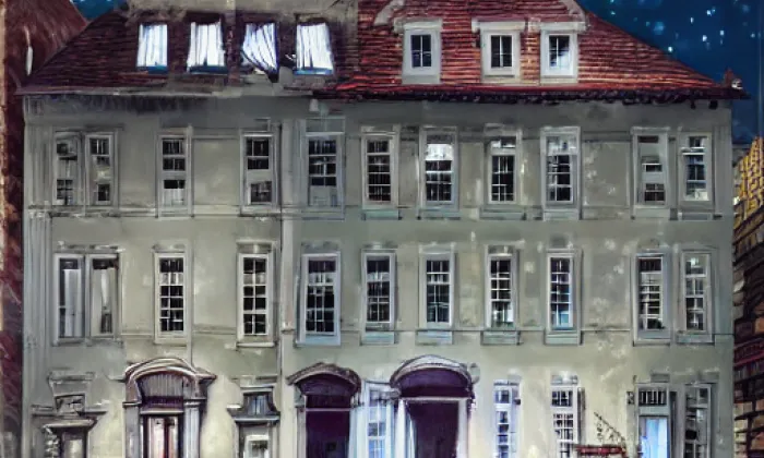 Chotkův palác v Praze – noc