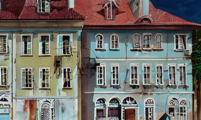 Chotkův palác v Praze – summer