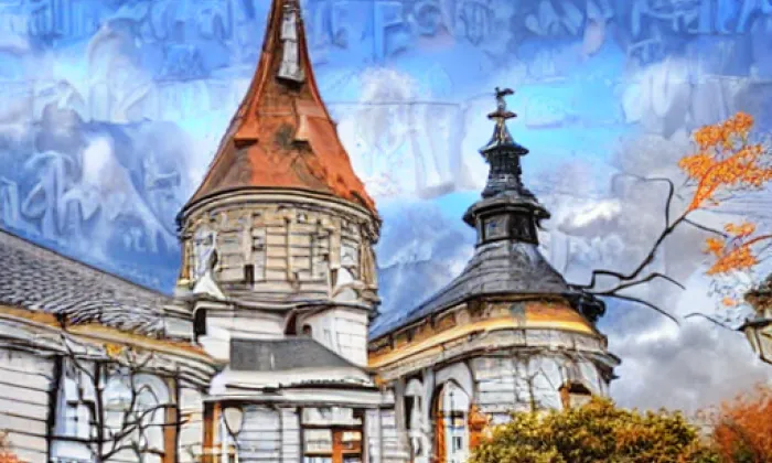 Chrám svaté kněžny Olgy – autumn