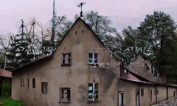 chrám svatého Cyrila a Metoděje – jaro
