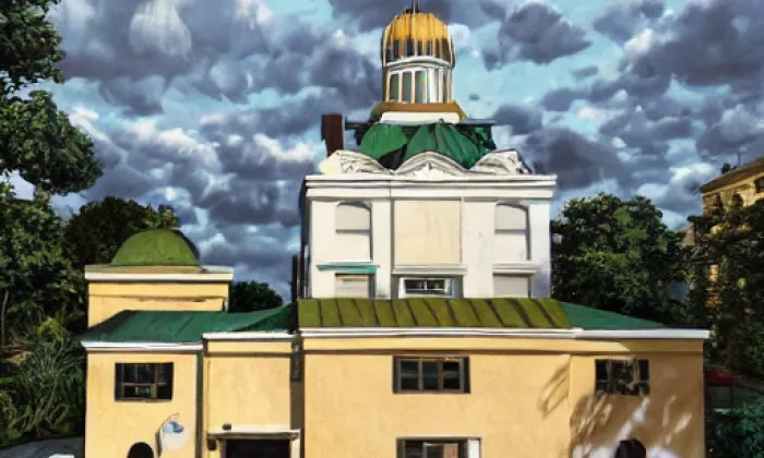 Chrám svatého Václava a svaté Ludmily – summer
