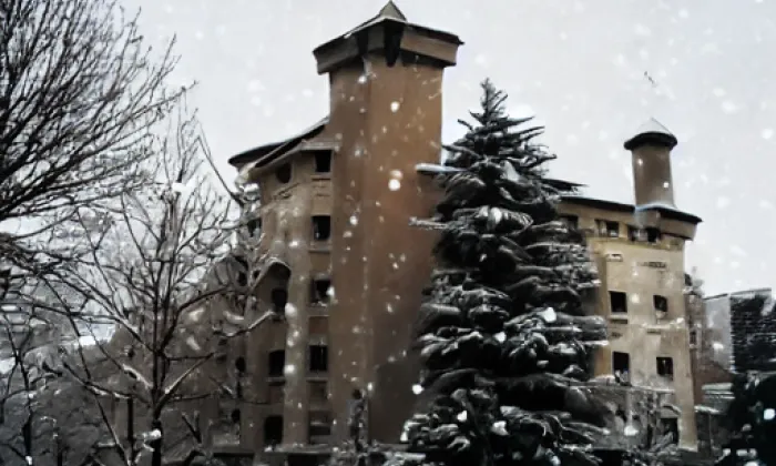 Chrám svatého Vladimíra – winter