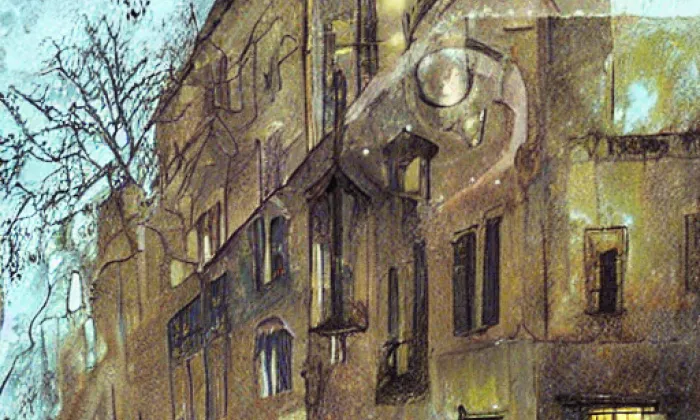 Chudý hrádek – noc