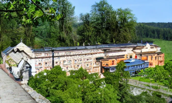 cihlový most k Tichému ostrovu u Mikulova – summer