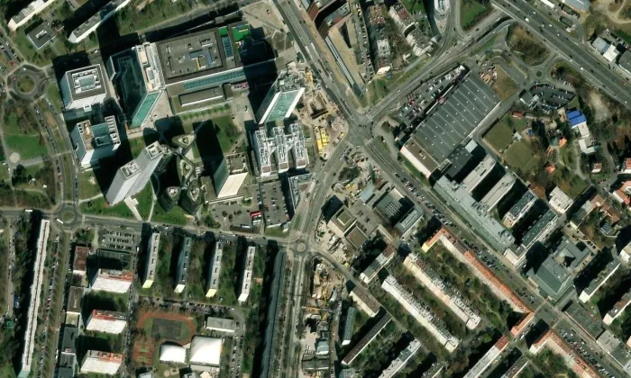 City Empiria – letecký pohled
