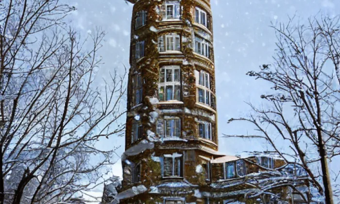 Cvilín – winter