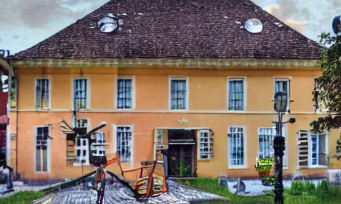Děkanství v Bechyni – léto