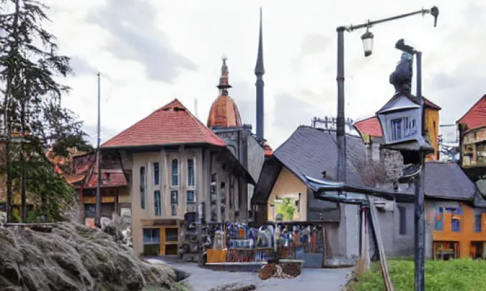Důl Hlubina (Ostrava) – noc
