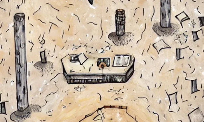 Důl Ida – noc