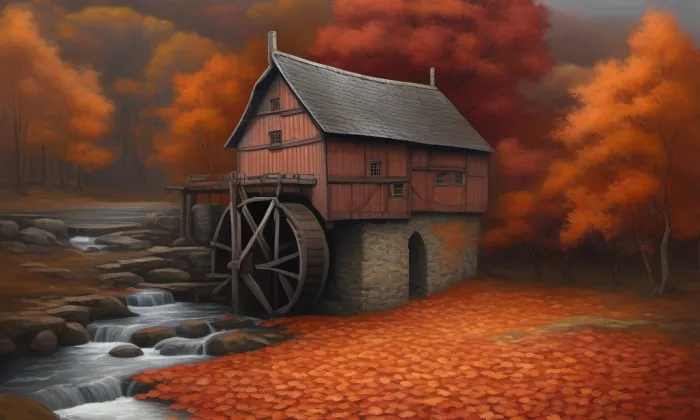 Dům čp. 105 – autumn