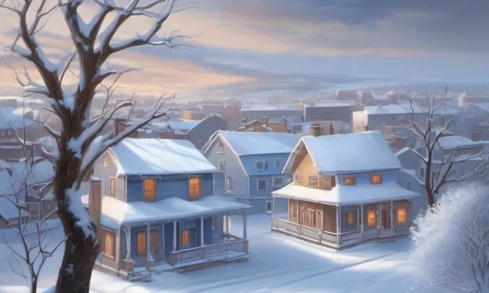 Dům čp. 278 – winter