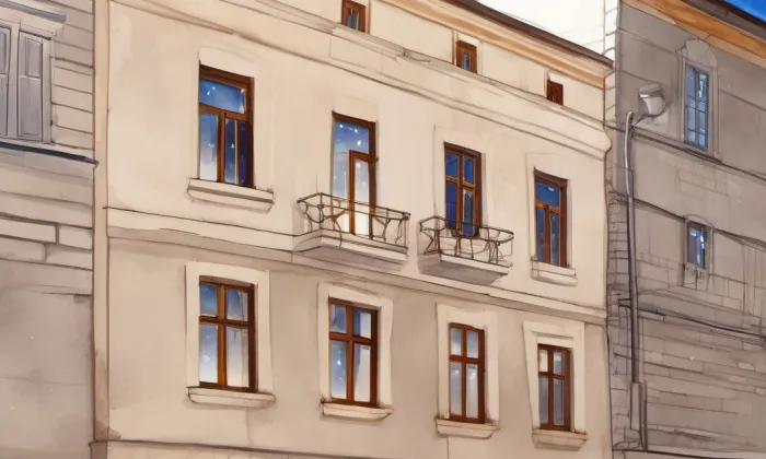 Dům Gustava Mahlera – noc