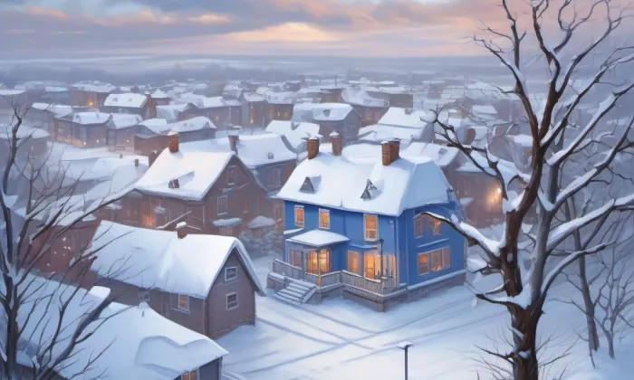 Dům Mince – winter