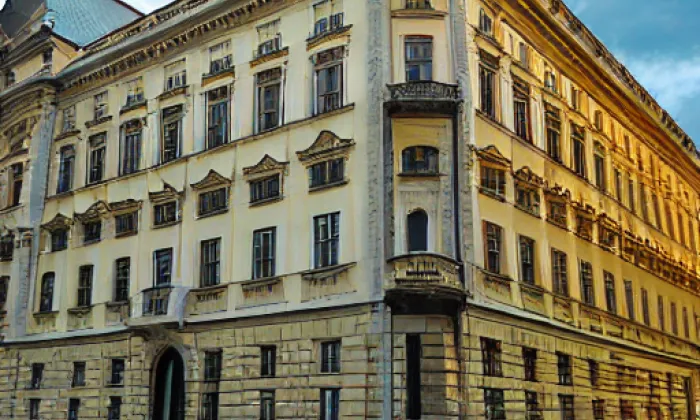 Daňkův palác – noc