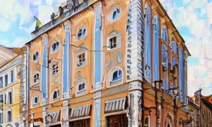 Daunův palác – léto