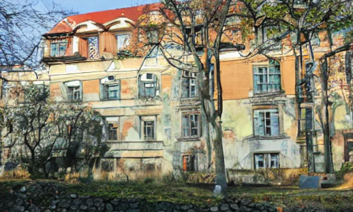 Defurovy Lažany – akvarel