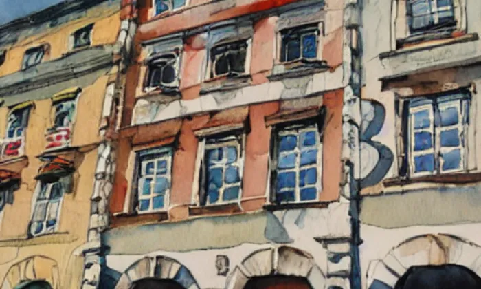 Denisova 17 – akvarel
