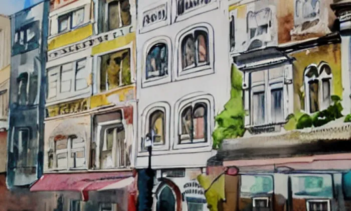 Denisova 23 – akvarel