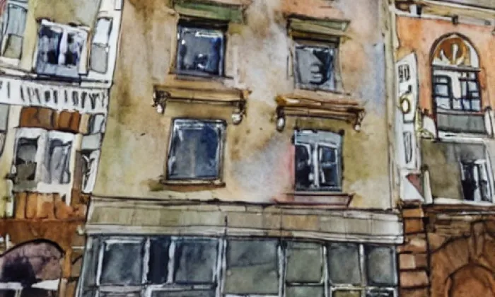 Denisova 33 – akvarel
