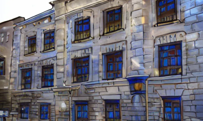 Desfourský dům – noc
