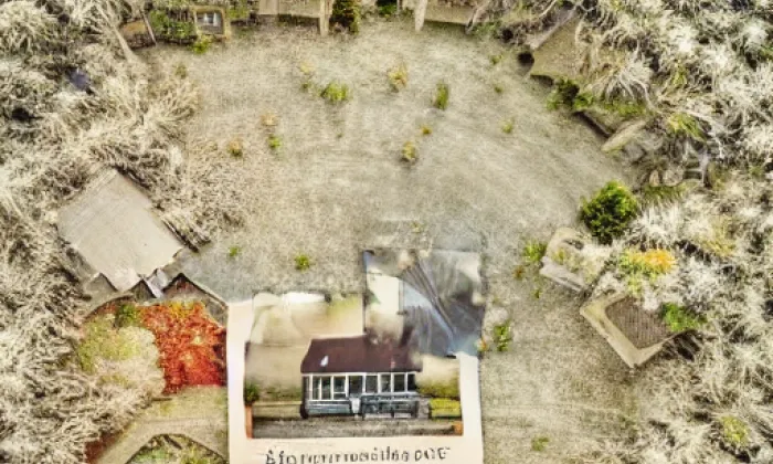 Deska z Paví brány na domě čp. 299 – podzim