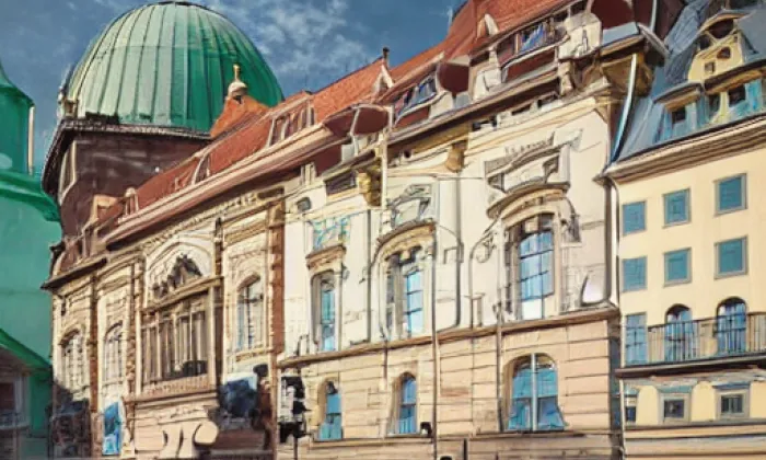 Dietrichsteinský palác na Novém Městě – iluminace