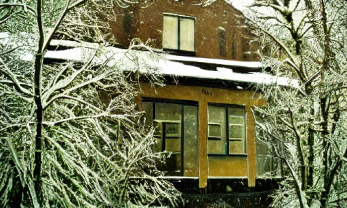 Dittrichova hrobka – zima