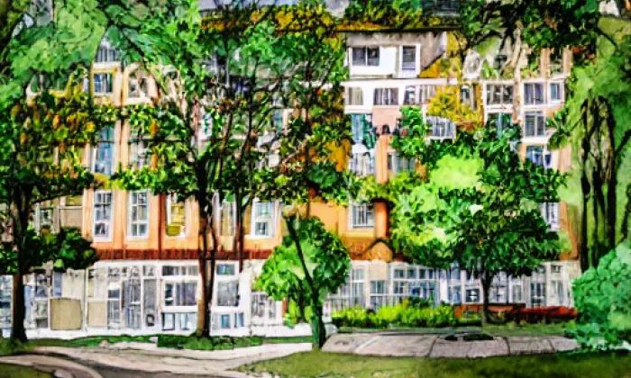 Dol – akvarel
