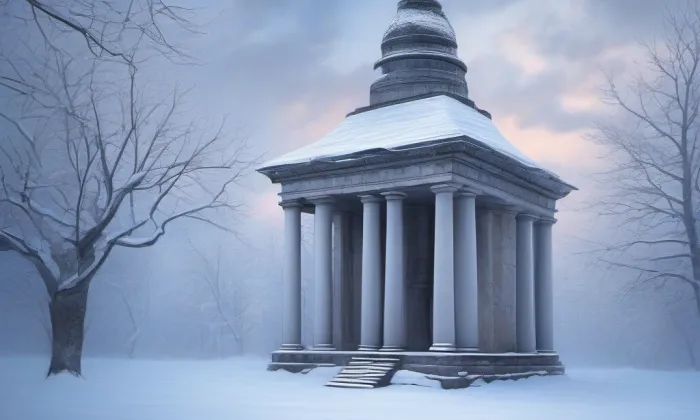 Dolní lázně v Bechyni – winter