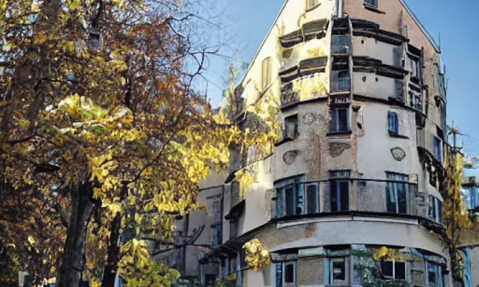 Dolní mlýn v Telči – autumn
