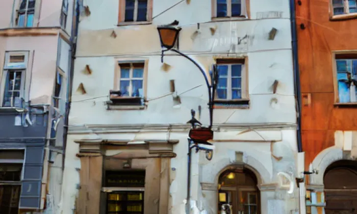 Dolní náměstí 21 – noc