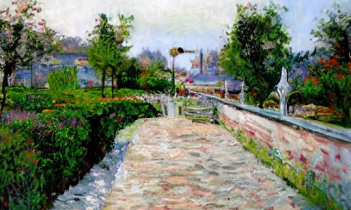 Dolní panská zahrada – jaro