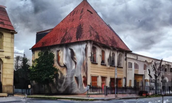 Domy čp. 366 a 282 - muzeum – podzim