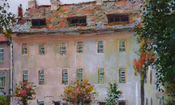 Domy čp. 3, 4, 8 – spring