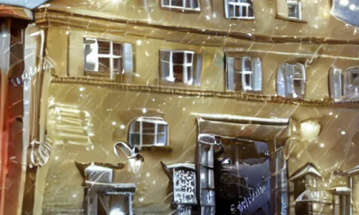 Domy čp. 57 a 231 – noc