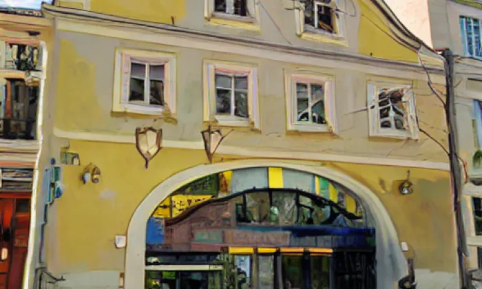 Domy čp. 57 a 231 – jaro