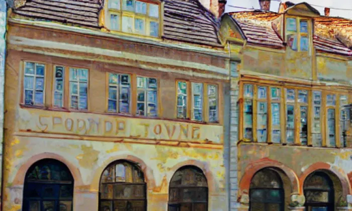 Domy čp. 62 a 1881 – spring