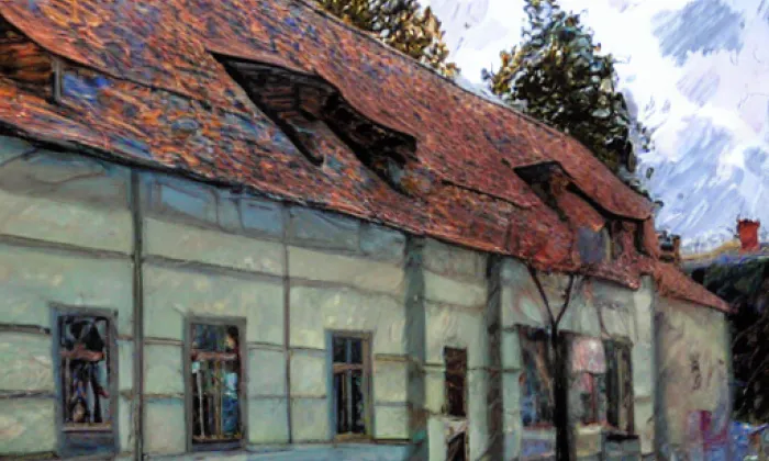 Domy čp. 96 a 97 – jaro