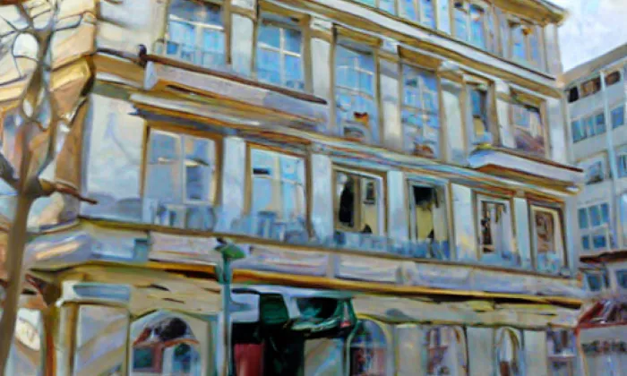 Dražického náměstí 6 a 7 – jaro