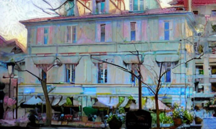 Dražického náměstí 9 – jaro