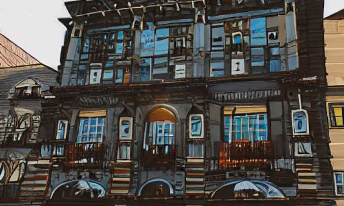 Druhý palác Zemské banky – léto