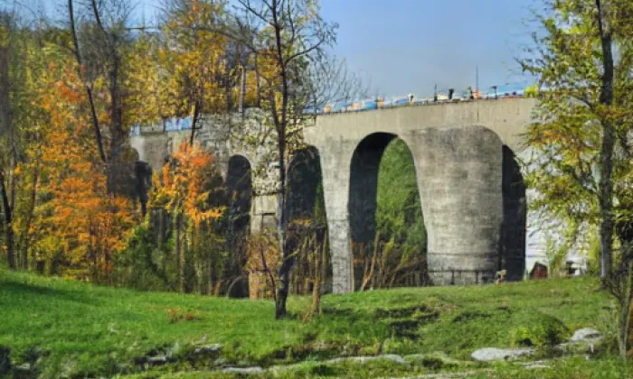 Duchcovský viadukt – winter