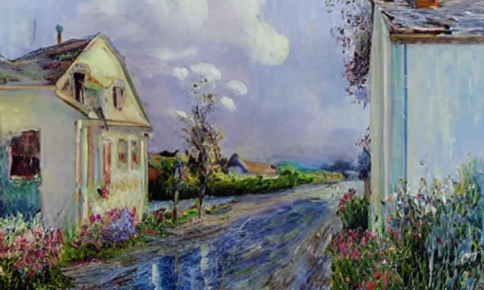 Dvě výklenkové kapličky – jaro