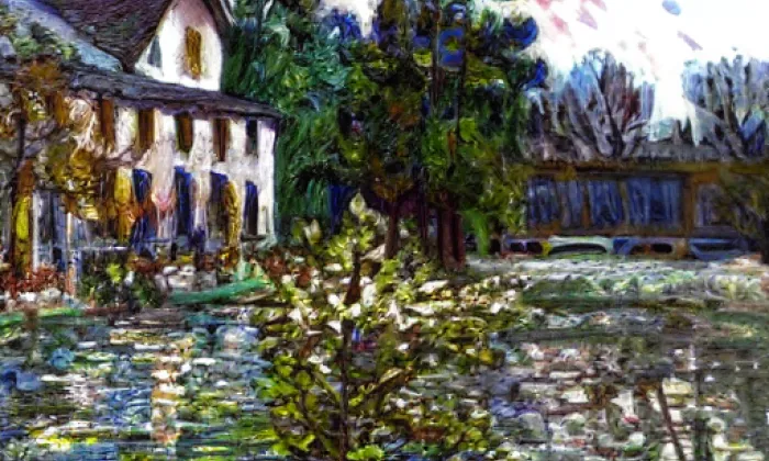 Dva hraniční kameny – spring