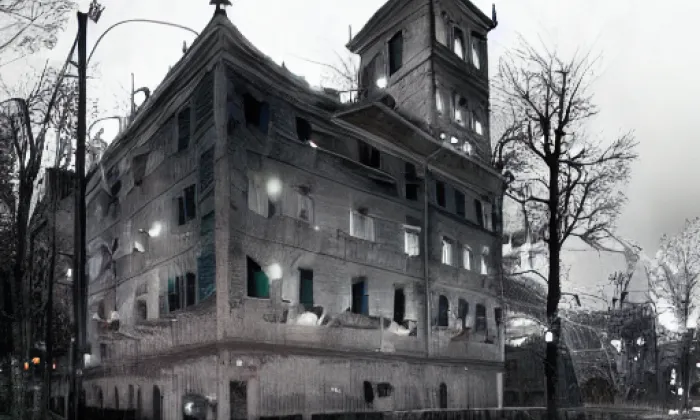 Evangelický kostel (Čenkovice) – noc