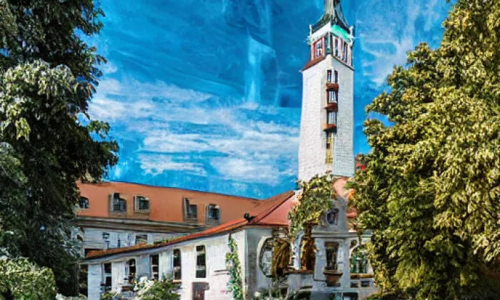 evangelický kostel (Boskovice) – podzim