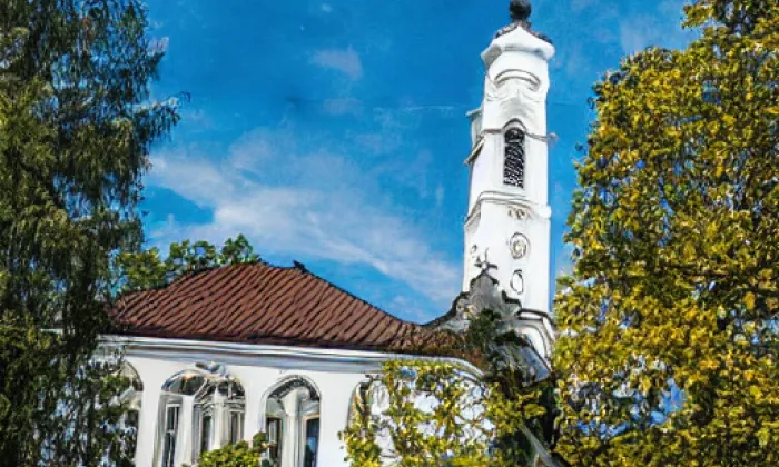 evangelický kostel (Boskovice) – jaro