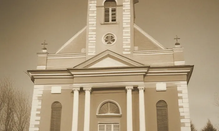 Evangelický kostel (Bystřice) – historical