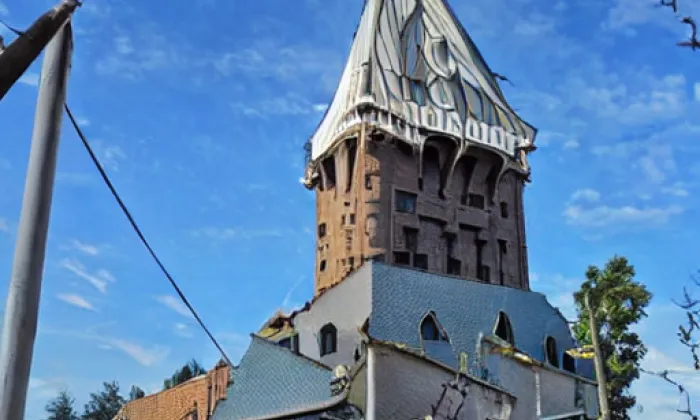 Evangelický kostel (Horní Blatná) – léto