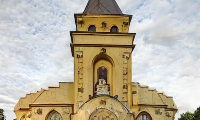 Evangelický kostel apoštolů Petra a Pavla Na Nivách – iluminace